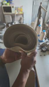 Roll of ripstop in workshop environment